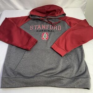 Stanford University Cardinal Campus Drive Maroon Dark Grey‎ Hoodie XL